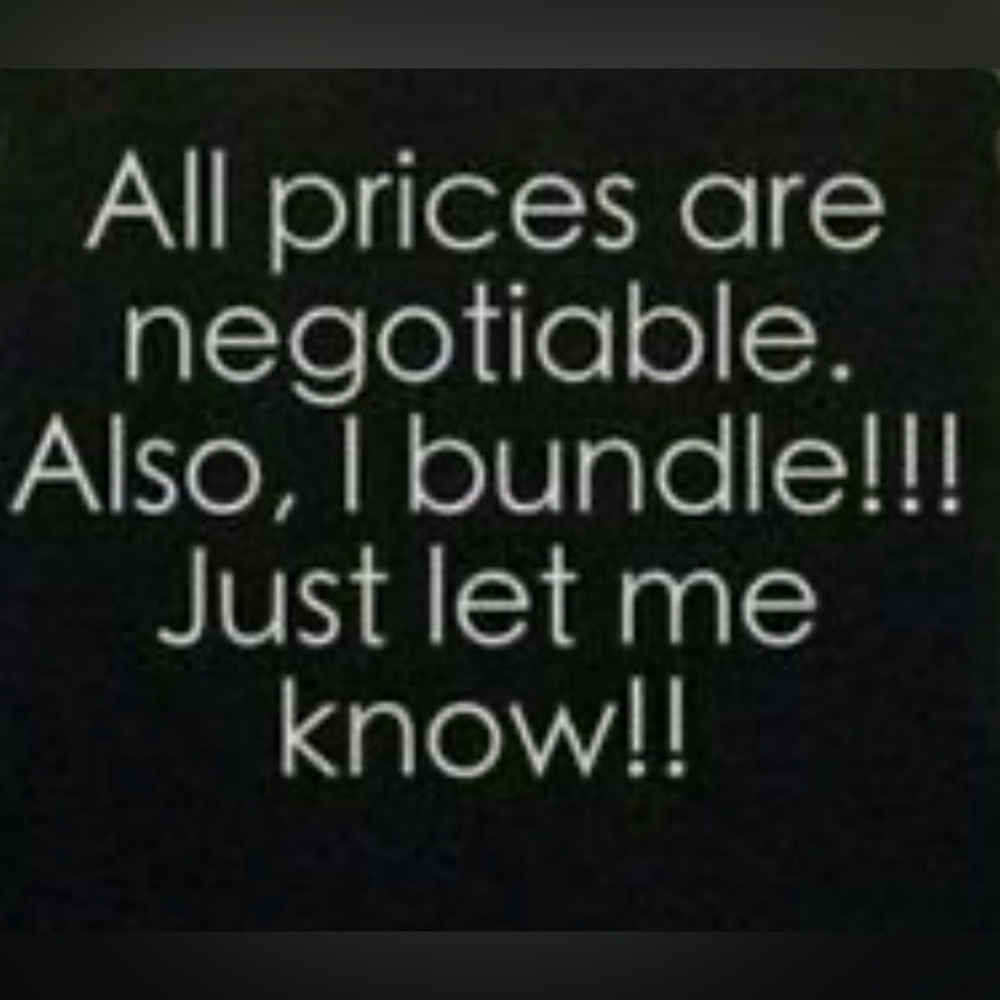 Negotiable Prices Sign